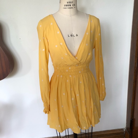 For Love And Lemons Dresses & Skirts - For Love and Lemons Yellow Sundress